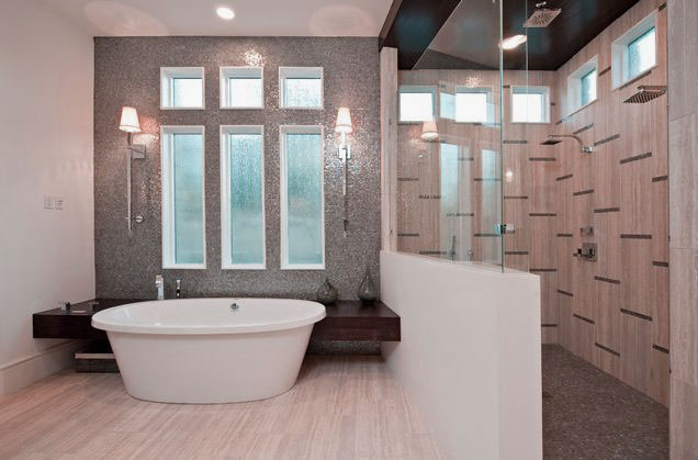 Glamorous-Bathroom-Design-with-Sleek-Bathtub-and-Walk-in-Shower