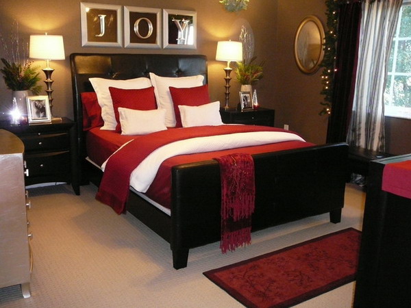 Modern-Bedroom-Design-with-Christmas-Decoration