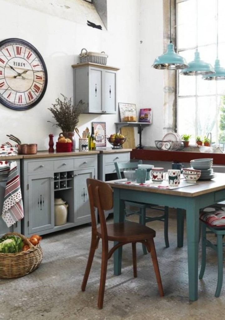 Shabby-Chic-Kitchen-Ideas-With-Small-Table-Shabby-Chic-Kitchen-