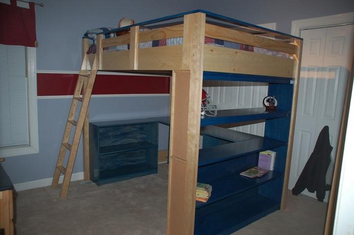 35 Modern Loft Bed Ideas, Diy Twin Size Loft Bed Frame