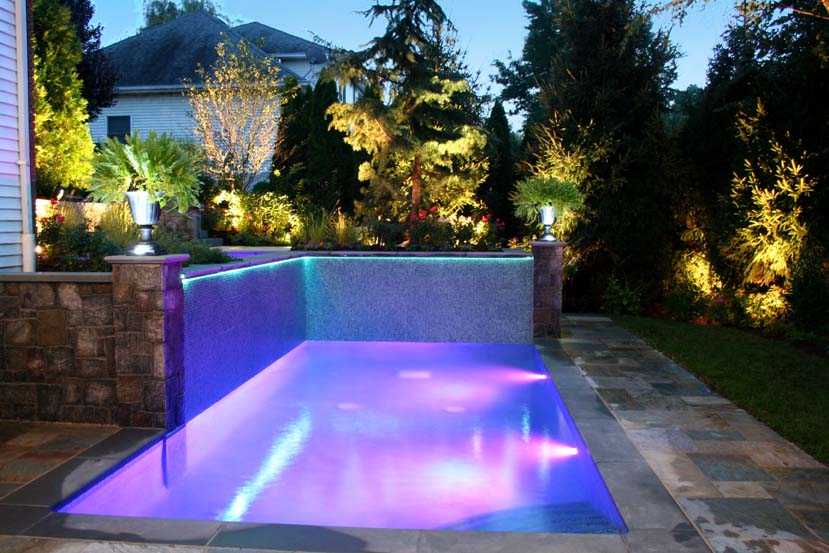 contemporary-fiber-optic-rope-lights-landscape-inground-pool-