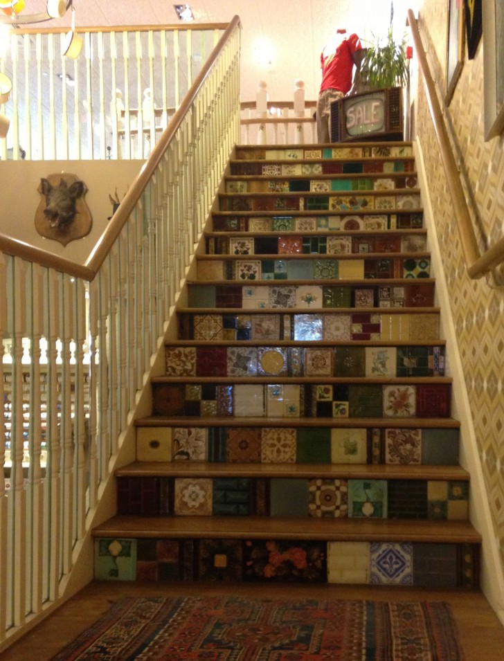 cool-floor-tiles-stairs-featuring-