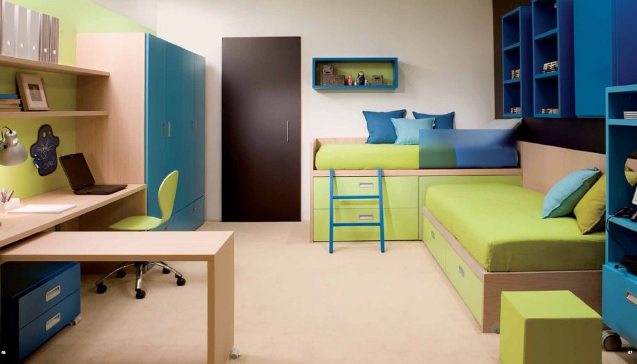 exquisite-pretty-modern-shared-kids-bedroom-design-