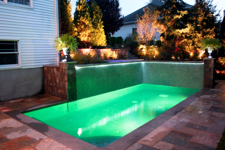 Small Backyard Designs With Swimming Pool, Small Inground Pool Plans
