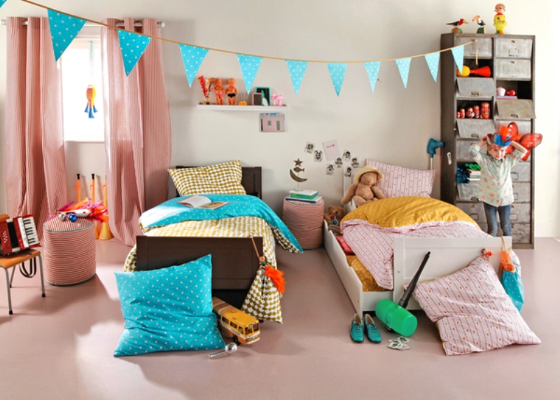 baby and child sharing room ideas