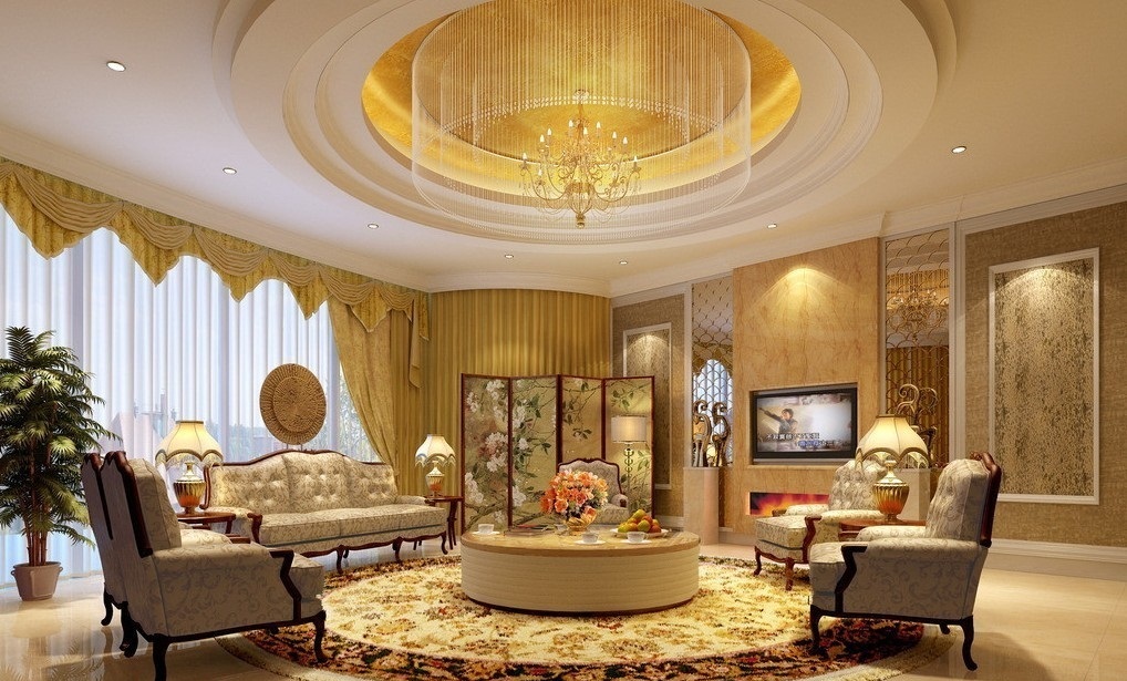 modern-round-pop-ceilings-design-for-living-room-with-sofa-sets