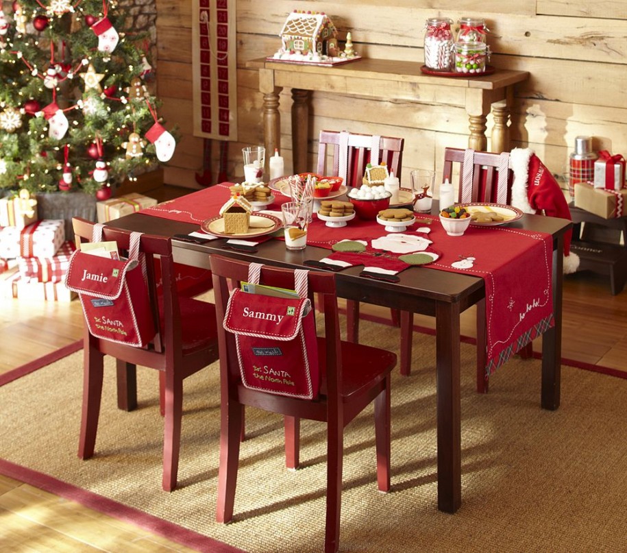 Charming-Dining-Room-Ideas-with-Christmas-Table-Decoration