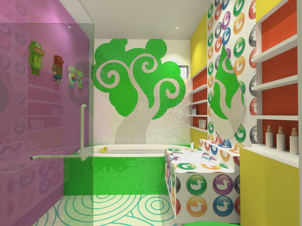 15 Best Colorful Kids Bathroom Design Ideas