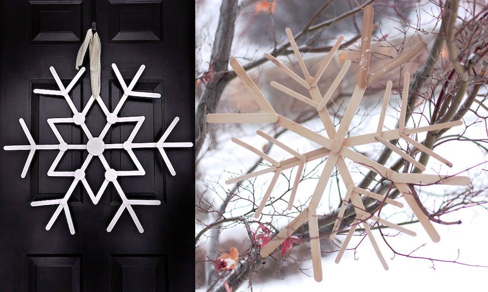 Minimalist-Snowflake-Christmas-Decoration-Made-from-Popsicle-Sticks
