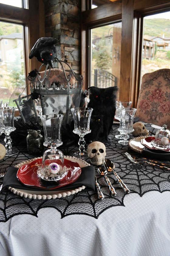 Tableware-Halloween-Home-Decorating-Ideas
