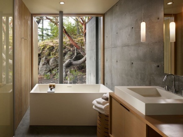 bathroom-interior-design-with-concrete-walls-