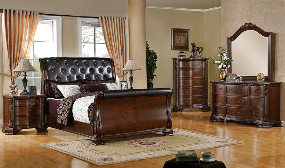tufted-sleigh-bed