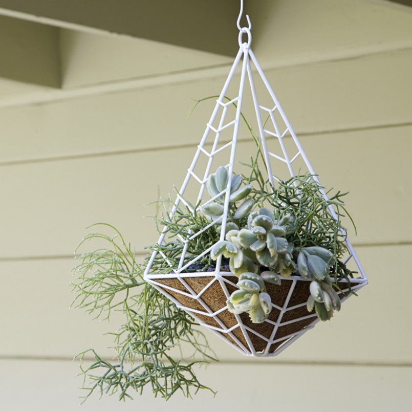 white-metal-and-wood-Hanging-Planter_outdoor-