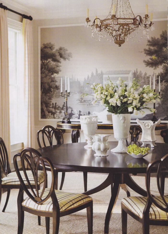 Beautiful-Mural-Dining-Room-Design