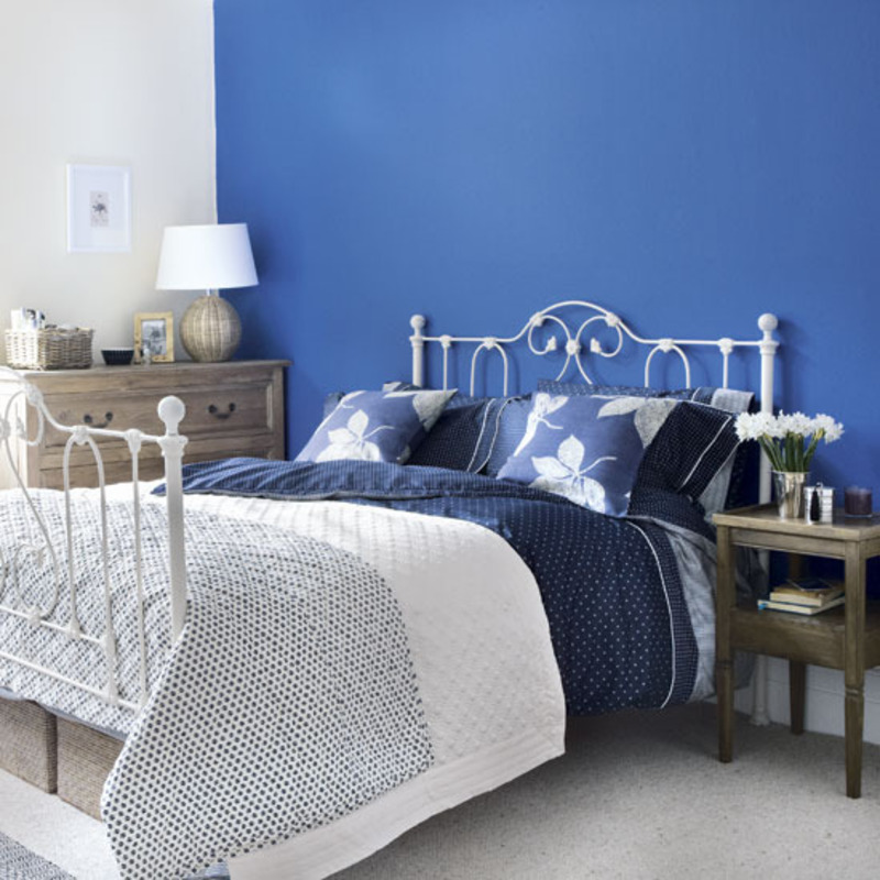 blue bedroom color schemes, bedroom, color combinations, colorful design, blue bedroom