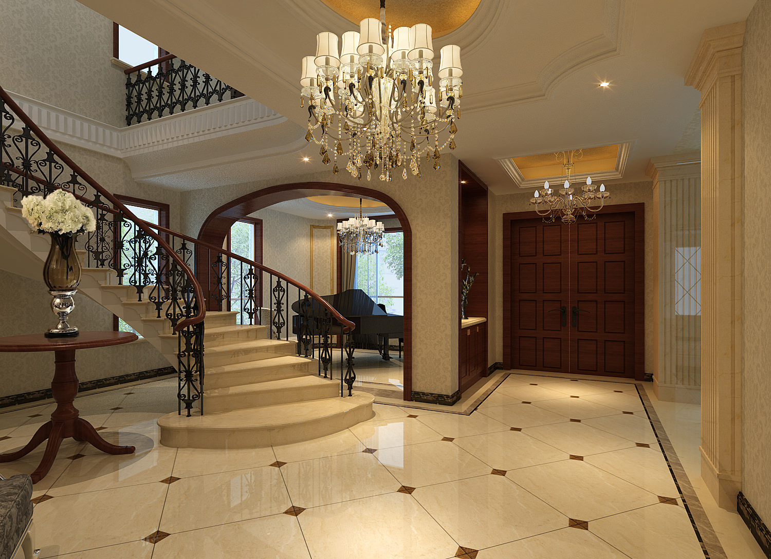 Marble Floor and wall