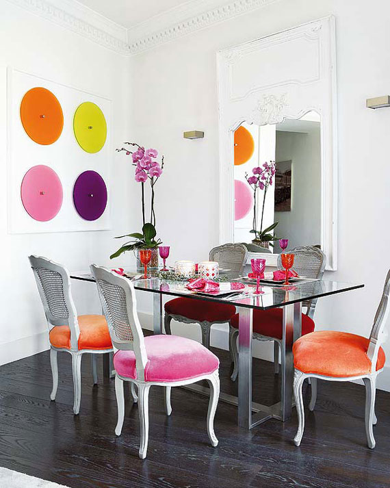best colorful dining