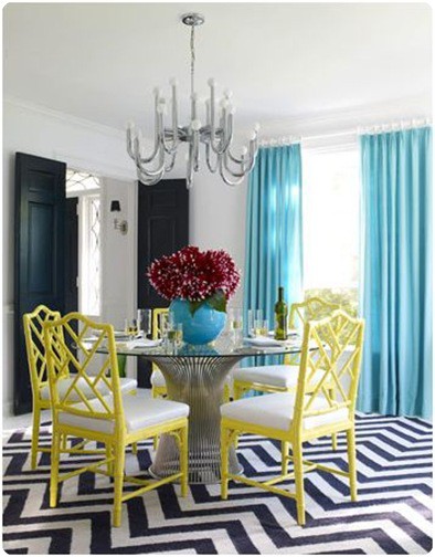 trendy-colorful-dining-room