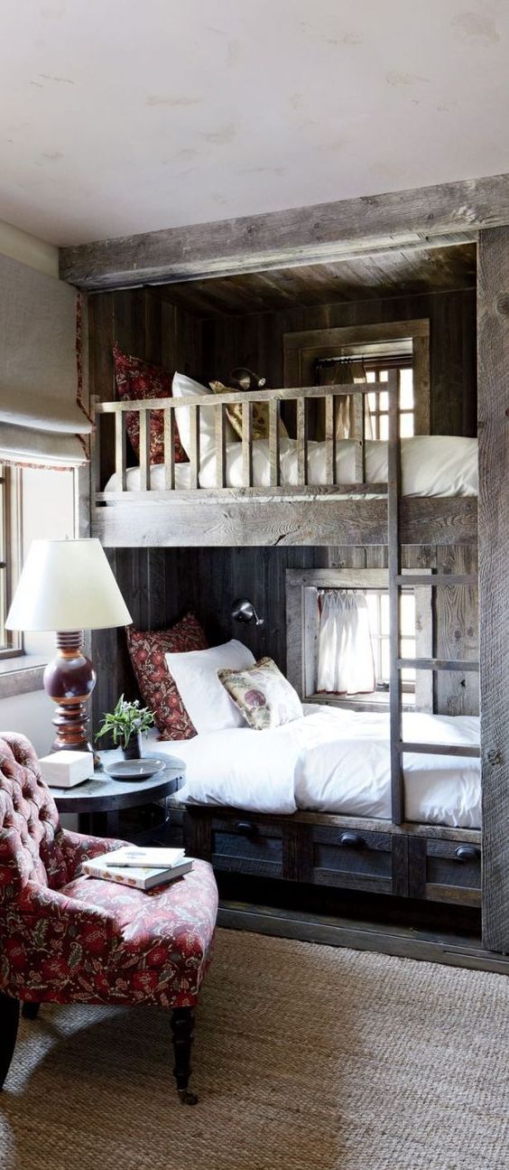 Double Decker rustic bedroom