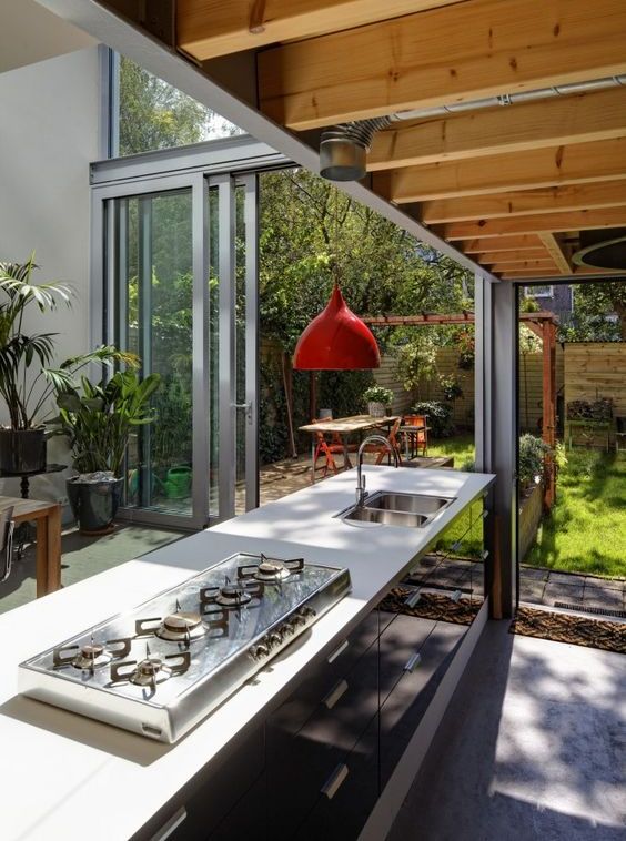 Gallery of outdoor kitchen