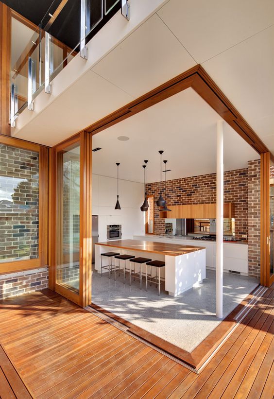 Kitchen and dining area