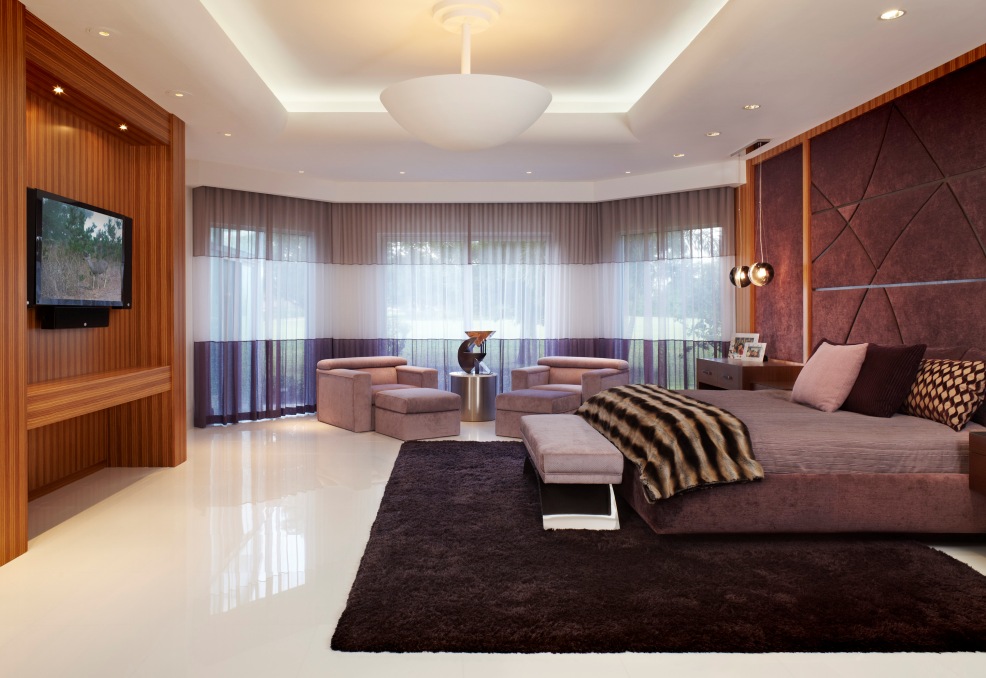 Master Bedroom Designs Purple