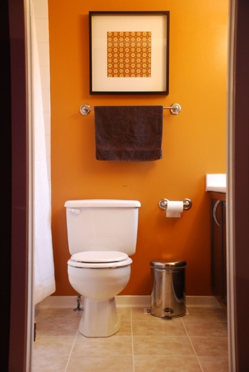 tiny modern bathroom, bathroom, modern design