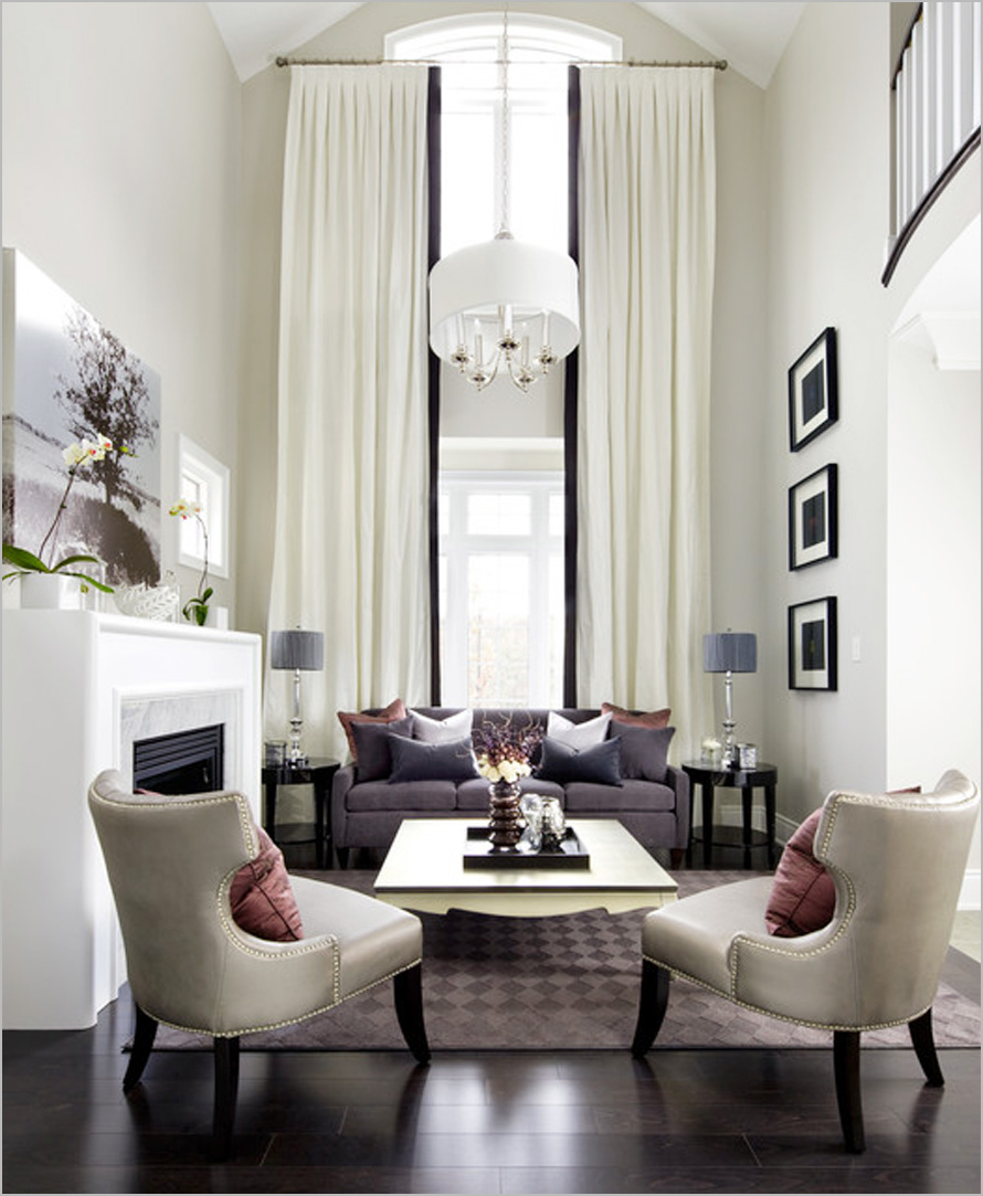 Luxury Living Room Curtains