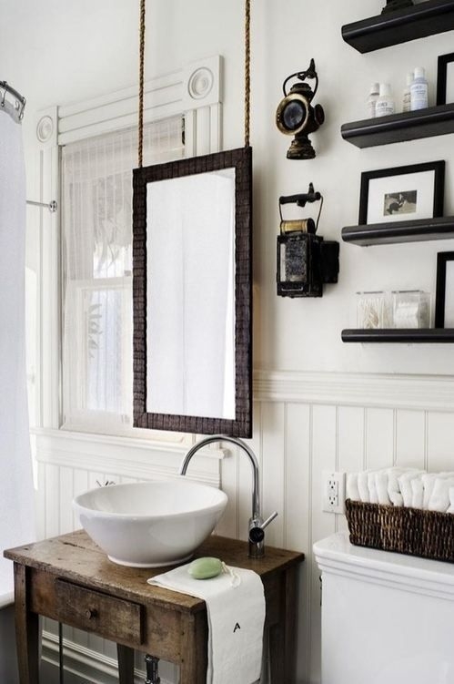 nice all white bathroom