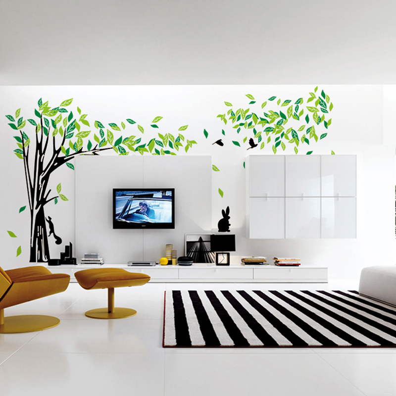 Green-Tree-Wall-Sticker-Vinyl-Living-Room