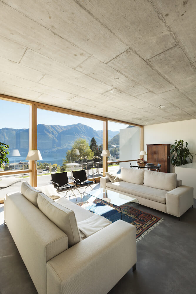 Living-Room-Decor-Ideas-Ceilings-Cement
