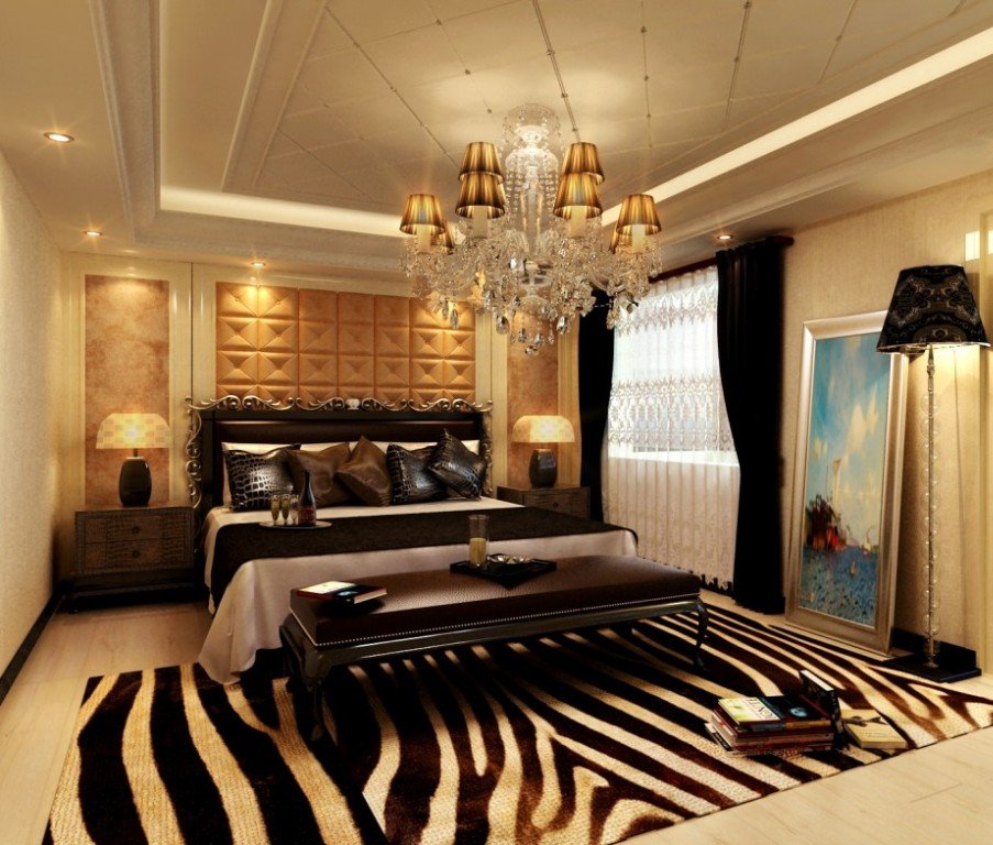 Modern European Style Master Bedroom