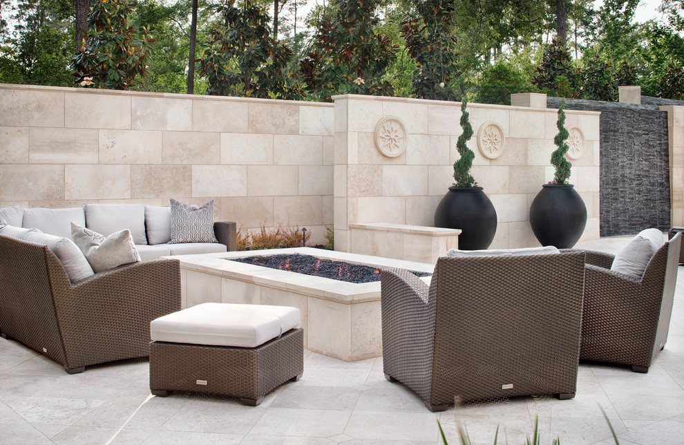 Patio With Fireplace