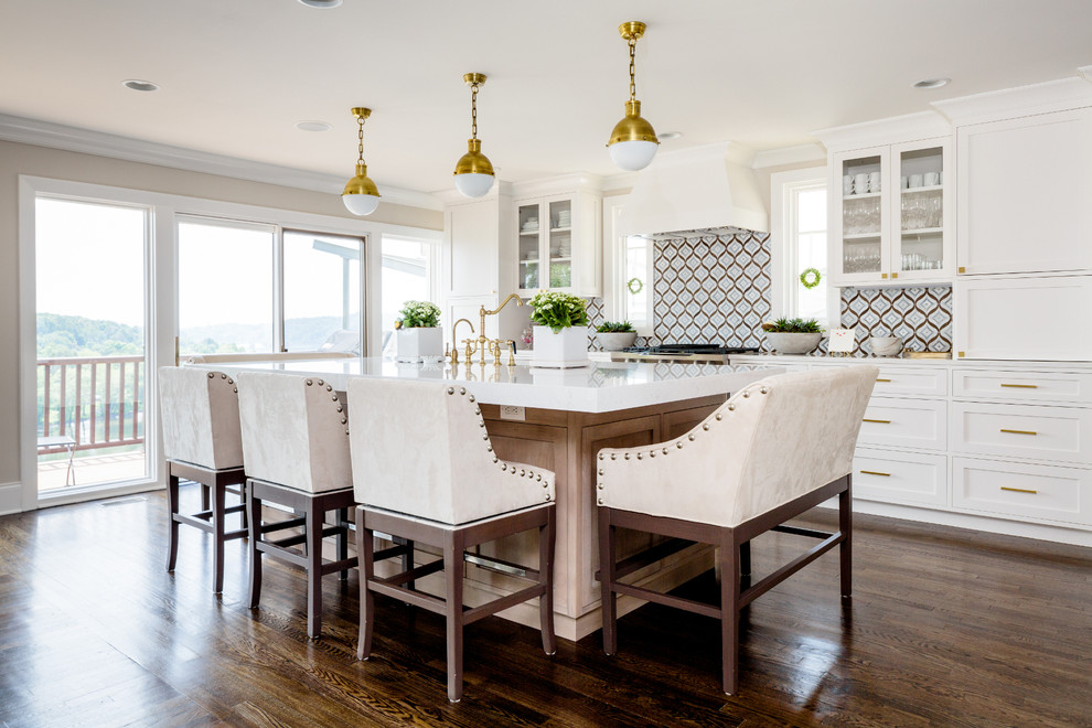 Contemporary Kitchen Dining Area