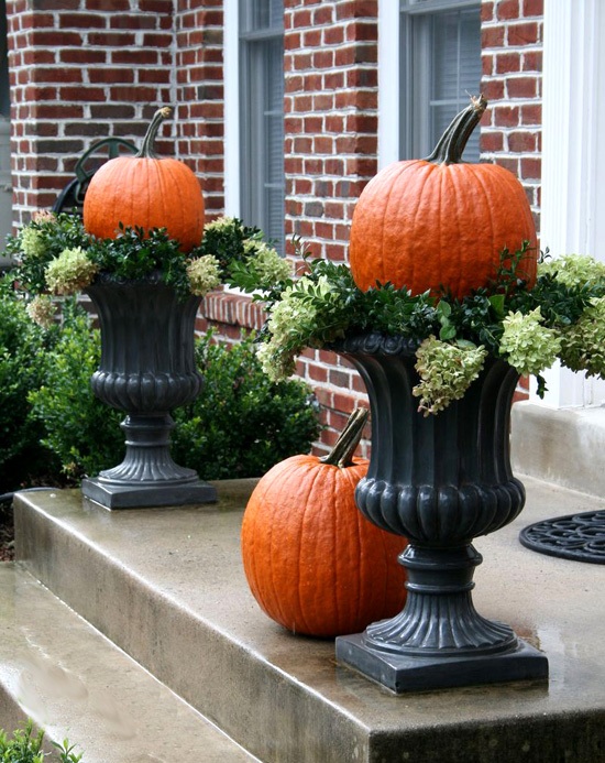 Fall Front Halloween Porch decoration Ideas