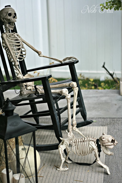 Funny Halloween Skull Hangout Decorations