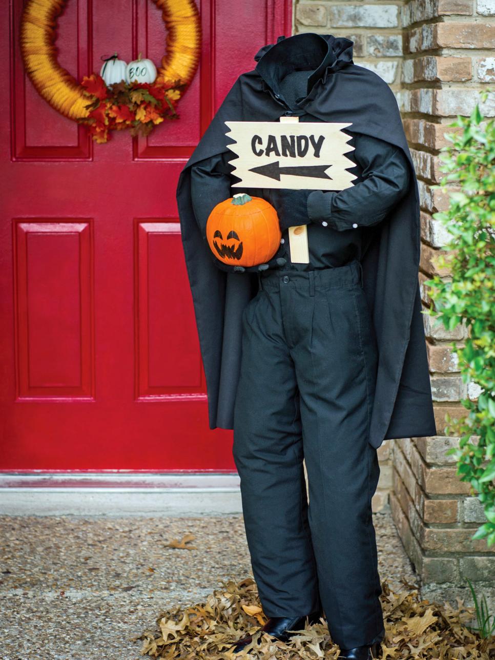 Headless Horseman Halloween Decoration ideas