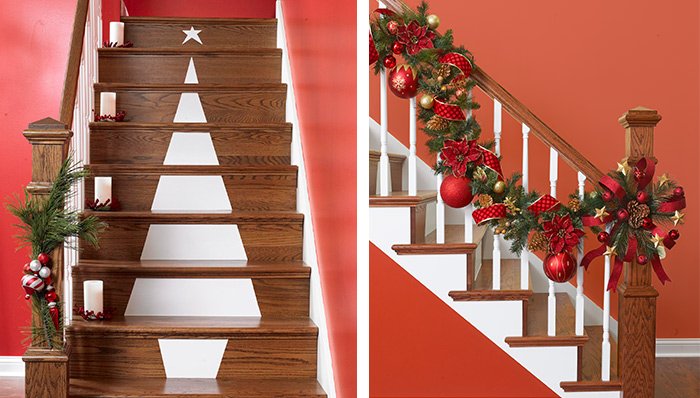 beautiful-christmas-stairs-decoration-ideas-10