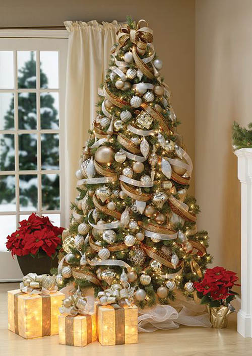 21 Elegant Christmas Trees Decoration Ideas