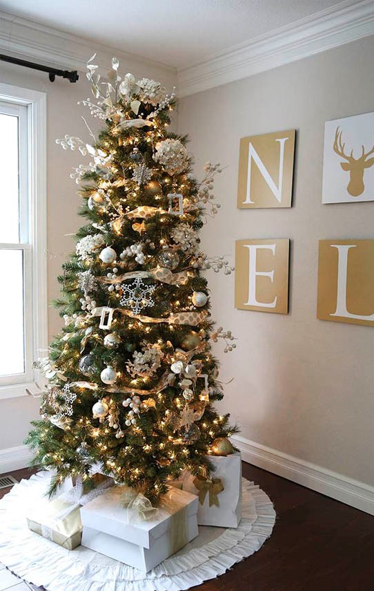 21 Elegant Christmas Trees Decoration Ideas