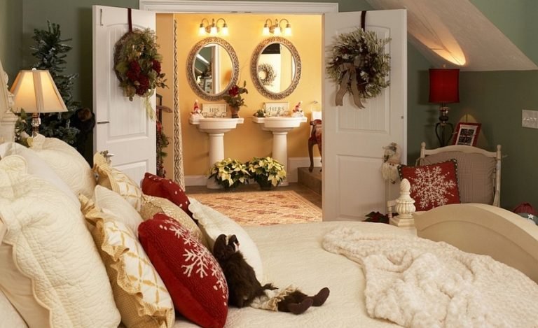 Cheap Christmas Bedroom Decorations
