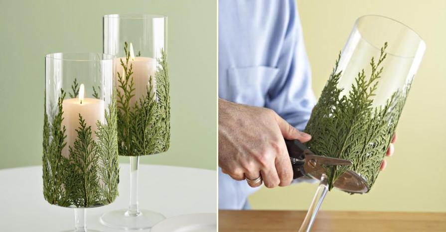 diy-green-candle-holder