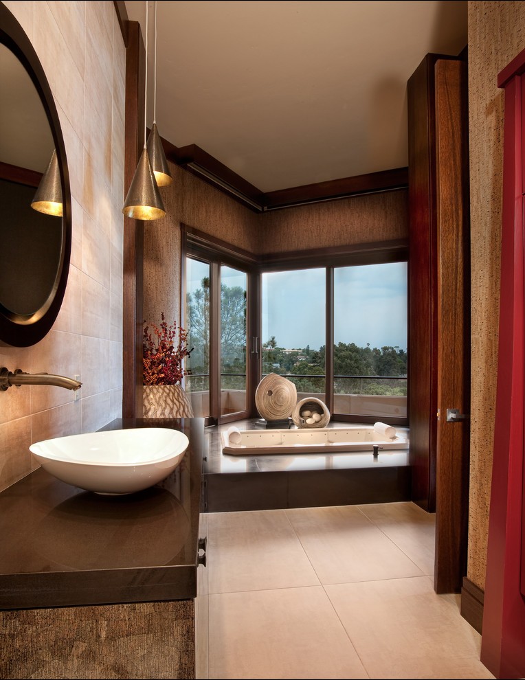 Asian Master Bathroom