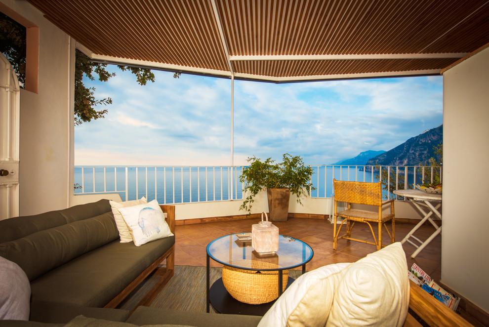 Mediterranean Backyard Deck Design