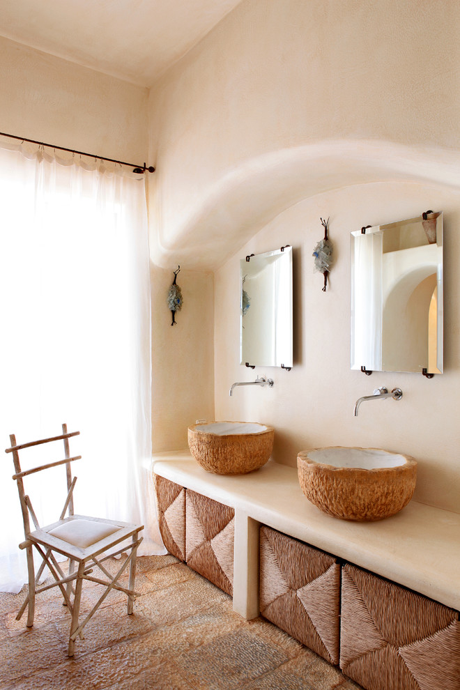 Mediterranean Master Bathroom