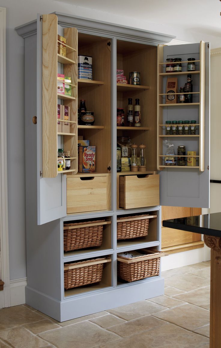 Free Standing Kitchen Pantry Design