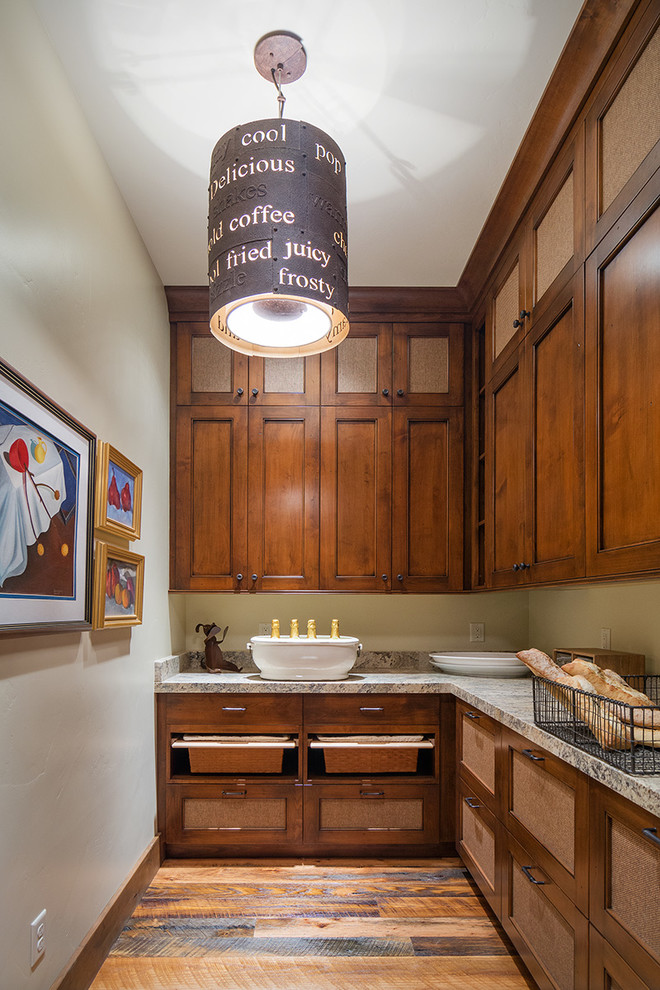 Rustic Kitchen Pantry Design