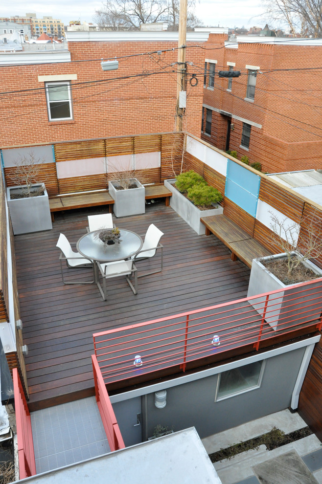 Wooden Asian Patio Design