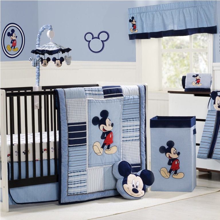 Cute Boy Nursery Mickey Mouse