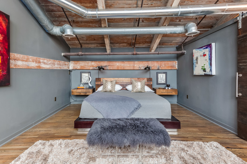 Industrial Bedroom Design